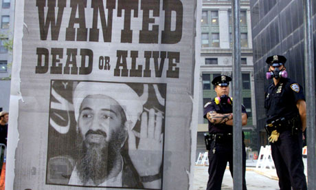 bin laden poster. Bin Laden managed to knock the